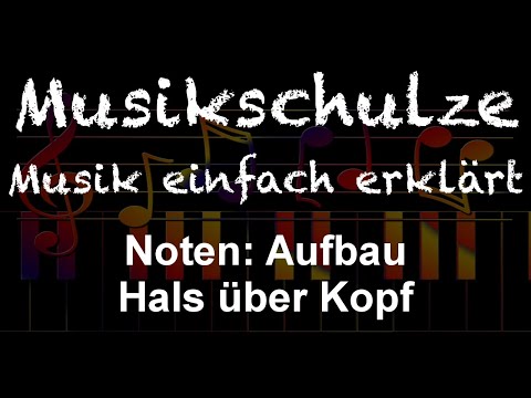 Noten: Aufbau | Hals über Kopf