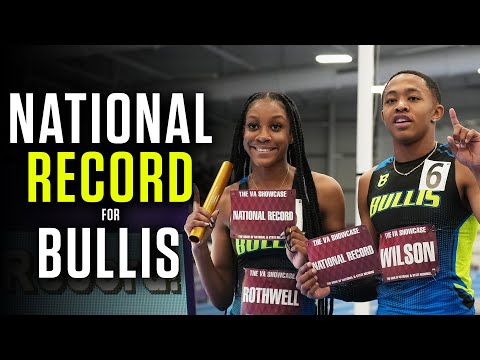 Bullis DEMOLISHES Mixed 4x400m National Record, Quincy Wilson Splits 46 At VA Showcase 2025