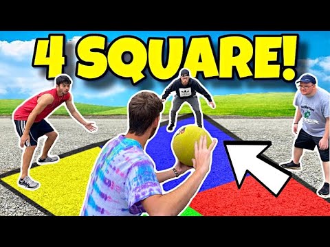 YouTube's First EXTREME 4 Square Tournament!