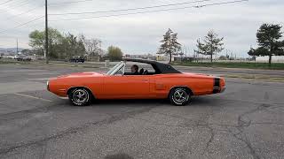1970 Dodge Coronet R/T 440 Convertible Top Operation
