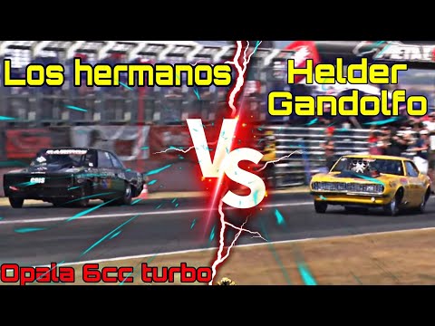 Los Hermanos Opala 6cc turbo vs Helder Gandolfo Camaro v8 blower armageddon 2023 Goiânia #arrancada