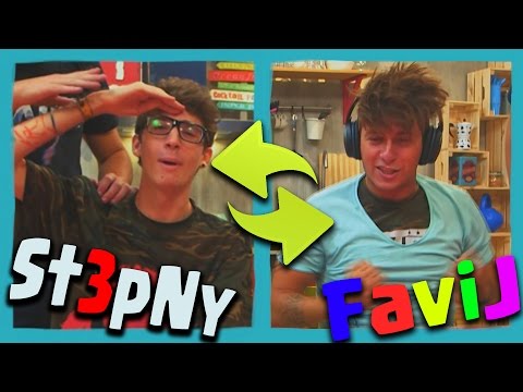 ST3PNY & FAVIJ SI SCAMBIANO DI PERSONALITA'!!