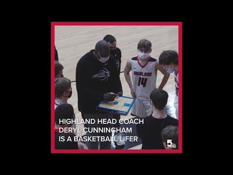 Highland head basketball coach Deryl Cunningham's bout with COVID-19 inspires community