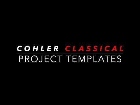 Project Templates in Cohler Classical - Classical Music Source-Destination 4-point Editing in REAPER