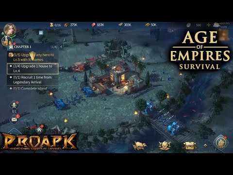 Age of Empires: Survival Gameplay Android / iOS (by Level Infinite) - YouTube