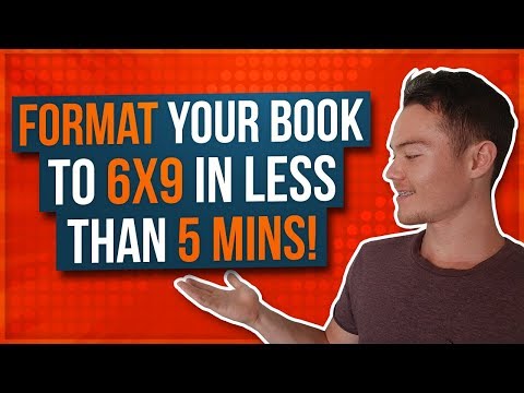 How to Format Your Book for KDP Print 6x9 in Less Than 5 Minutes!