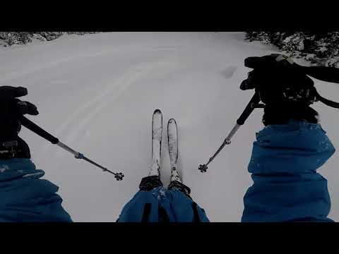 stevens pass november w/sister