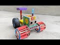 How To Make Matchbox Tractor With Trolley DIY Matchbox Truck Using DC Motor Part 2