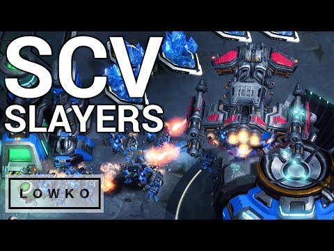 StarCraft 2: SCV SLAYERS!