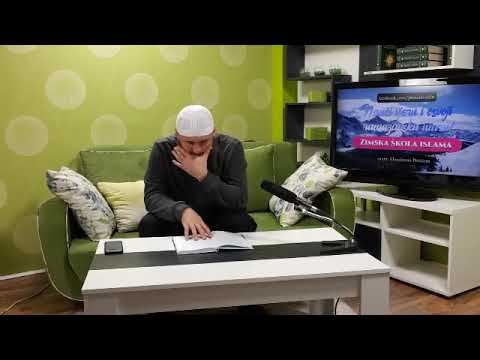 FIKH - Zimska škola islama fikh, 21 čas   Propisi dženaza namaza 1 dio