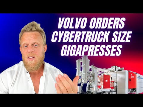 Volvo orders 2 massive 9,000-Ton EV GigaPresses from Tesla supplier