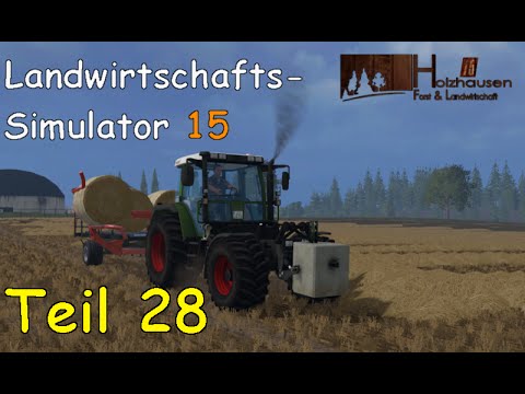 Let's Play Together Landwirtschafts Simulator 15 Teil 28 - Ballen pressen und sammeln [Holzhausen]