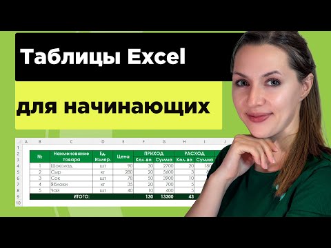 , title : 'Таблица excel для начинающих ➤ Учёта прихода и расхода товара'