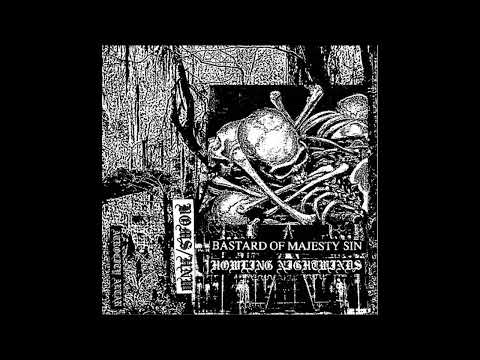 Bastard of Majesty Sin / Howling Nightwinds (US/Australia) - S/T (Split 2022)