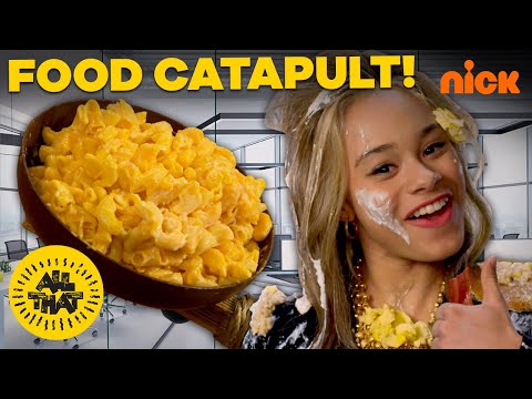 You NEED A Food Catapult! | All That