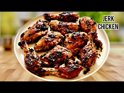 JERK CHICKEN RECIPE | HOW TO MAKE JERK CHICKEN | JERK CHICKEN | CHICKEN RECIPE