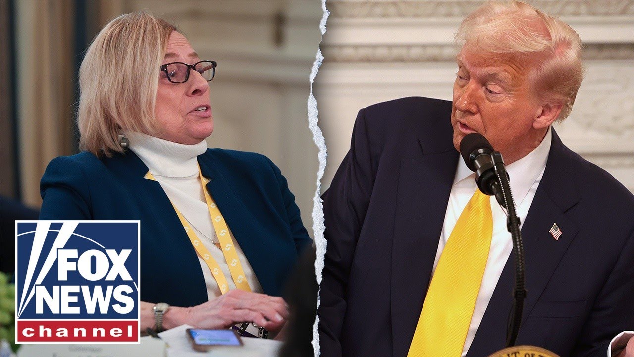 Trump demands 'full throated apology' after HEATED exchange with blue state governor