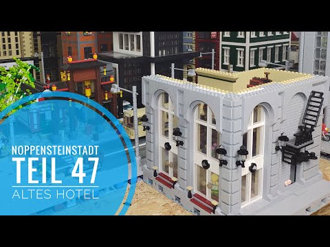 Noppensteinstadt - Teil 47 Altes Hotel // BlueBrixx Lego