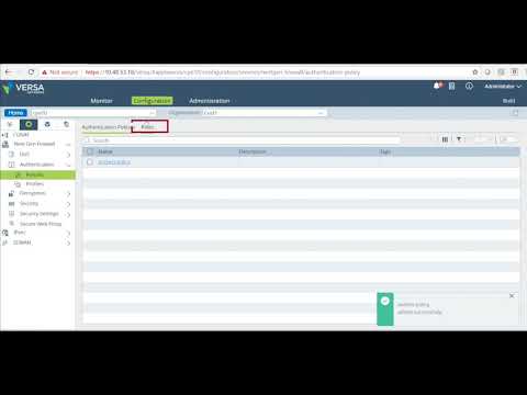 Versa Sd Wan Using Ldap On Versa Flex Vnf Ngfw