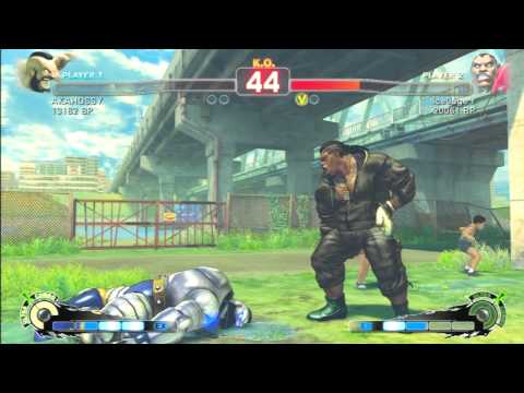 SSF4 Rank Match  AKAHOSSY (ZA)  vs  ice0age r (BO)