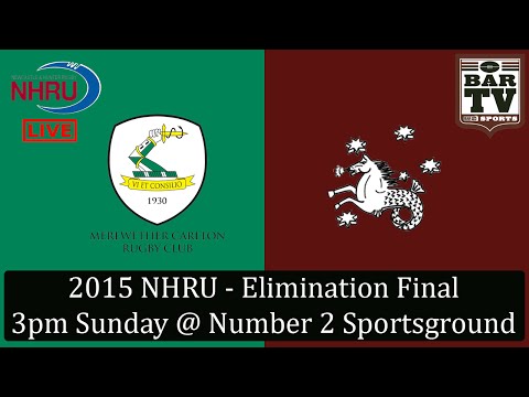 2015 NHRU Premier 1 Elimination Semi Final - Merewether Carlton v University