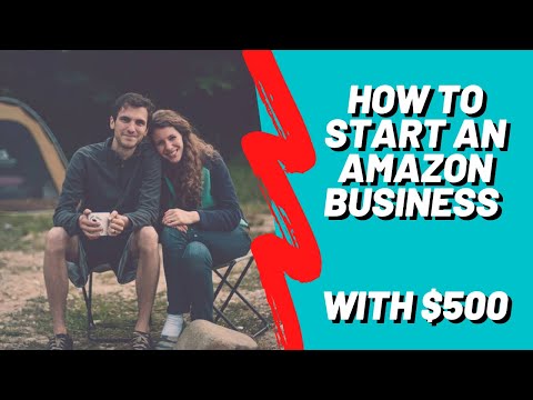 How to start an AMAZON business with $500