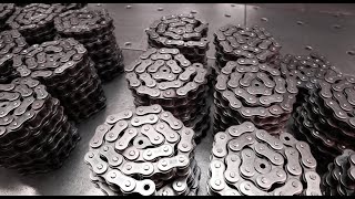 Amazing Chain ProducTion ManuFactruRing Process | Heavy Chain | Roller Chain l T