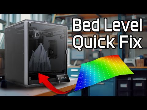 Simplest Way to Leveled your K1 Max Print Bed
