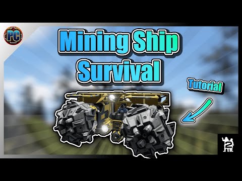 Space Engineers 2 – Atmospheric Mining Ship Tutorial (Planet Survival Guide)