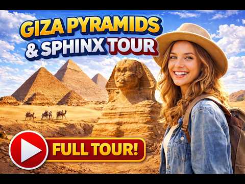 Giza Pyramids and the Great Sphinx tour 🏜️🔺