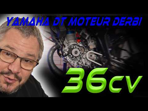 Derbi 2fast 100cc on the bench, It is fast, like a little rocket.