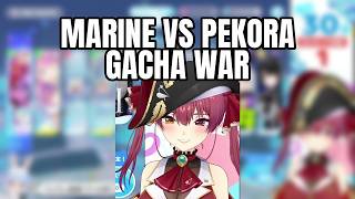 Pekora Story Crashes the Gacha! Marine's Nape Comment Sends Chat Wild | Houshou Marine
