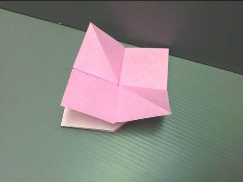 Daily Origami: 161 - Evening Primrose
