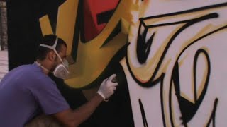 preview picture of video 'Graffiti writing contest Luglio 2009 - Chiaramonte Gulfi - Sicilia'