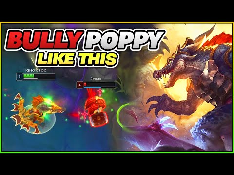 How To Bully Poppy And Stomp Toplane | Renekton Vs Poppy | Commentary #21