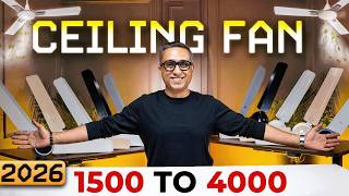 Best Ceiling Fan 2026 | Best Ceiling Fan Under 1500 | Best BLDC Fan in India 2026