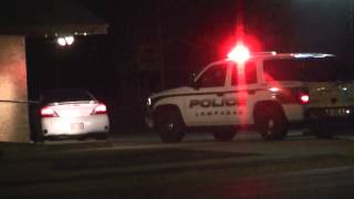 preview picture of video 'Lampasas, TX Police Routine Traffic Stop - 3/17/13 9:37PM'