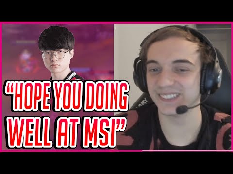 Caps Reacts To Faker Subscribing To Him | G2 Caps Clips
