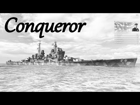 World of Warships: Conqueror / GBR / Pancernik X tieru / rekord