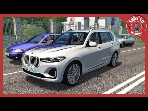BMW X7 XDrive 4.0i   city car driving