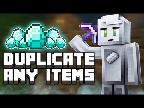 How to Duplicate Items Minecraft Multiplayer or Single Player 2023
