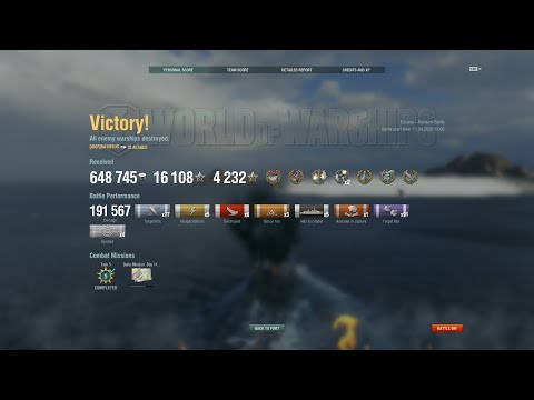 WoWS--Alsace Kraken/Solo Warrior