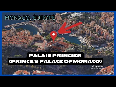 🌟✨ Exploring Palais Princier (Prince's Palace of Monaco) in Monaco, Europe with Google Earth! 🗺️🇲🇨
