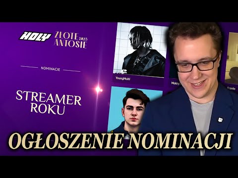 SUCHAR OGŁOSZENIE NOMINACJI DO ZŁOTYCH ANTOSI 2025
