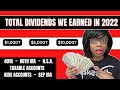 How Much We Made in Dividends in 2022 | TOP Dividend Stocks 2023 | Dividend Investing