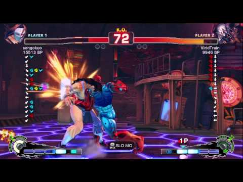 ViridTrain [Seth] vs songokuo [Vega] SSF4 Japanese Online Ranked Matches - TRUE-HD