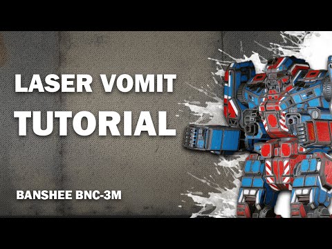 Mechwarrior Online Tutorial: Laser Vomit Assault Mech - Banshee BNC-3M