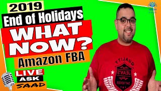 Amazon FBA 🔥 What you Need to Work on After the Holidays When Sales Slow Down