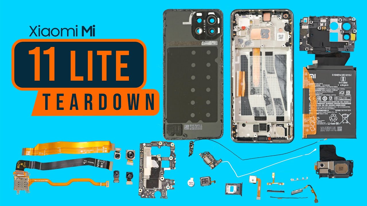 Inside Xiaomi Mi 11 Lite | Teardown