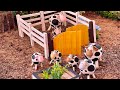 DIY How To Make Mini Village House Mini Farm Diy Garden Diy How To Make Cow Shed Cow Shed